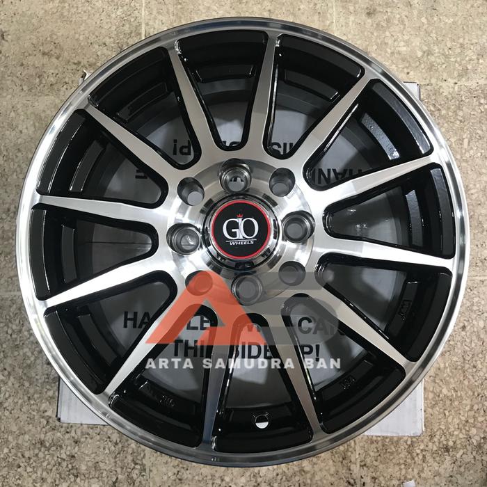 Velg Gio Halton R 14 R14 PCD 4X100 4X114 4-100 4-114