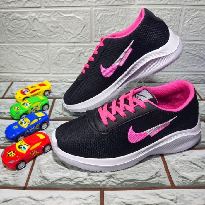 Sepatu anak cewek sepatu olah raga sepatu sekolah Nike zoom