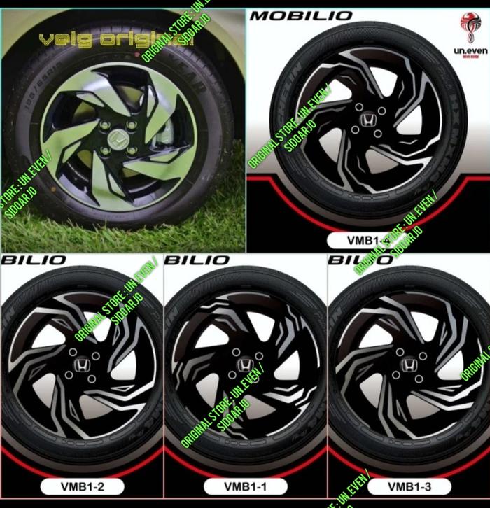STICKER VELG HONDA MOBILIO RS