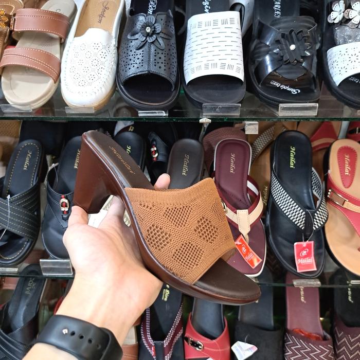 SANDAL WANITA TUMIT TINGGI SANDAL HAILAI