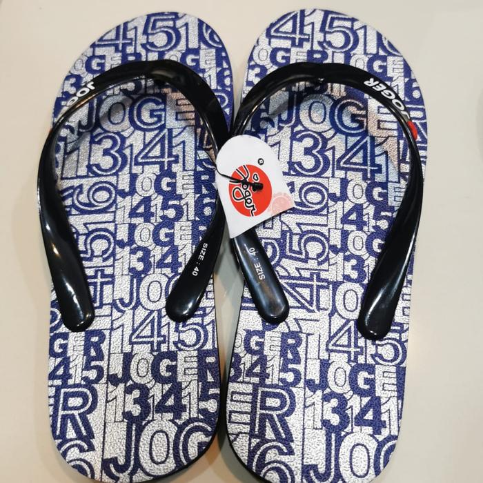 sandal joger asli bali original jepit swallow unik lucu eiger nevada