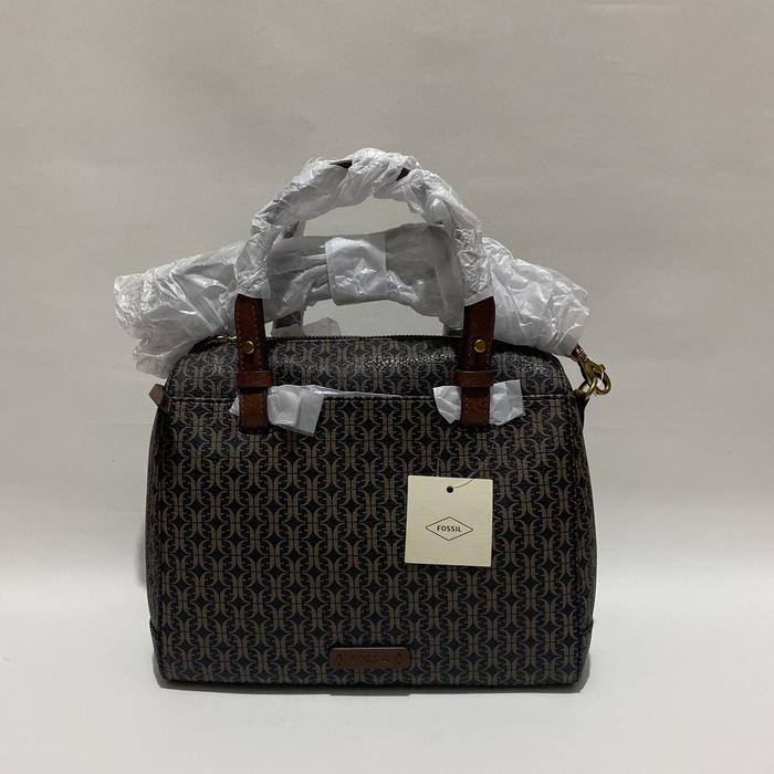 Fossil rachel satchel brown black