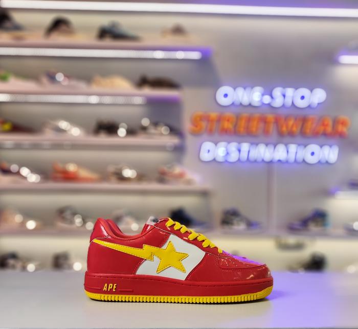 A Bathing Ape Bape Sta Low DC Comic The Flash Original