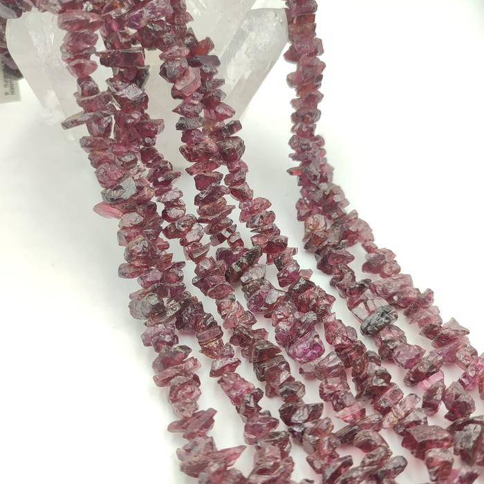 Ruple Garnet Batu Alam Asli Kepingan Perrenceng