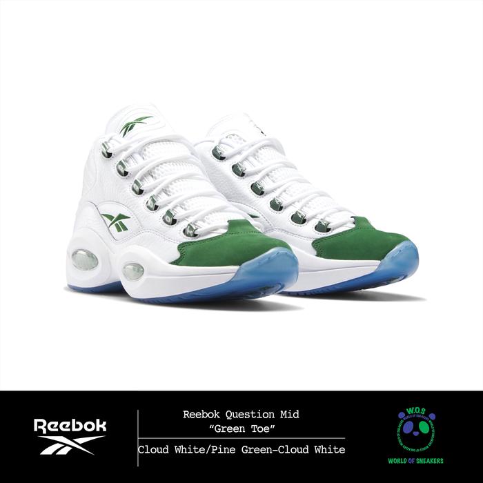 Reebok Question Mid โGreen Toeโ