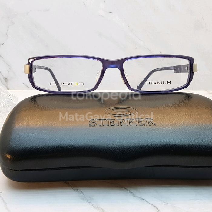 Kacamata Unisex Original Stepper Fusion FU2007 F520 TITANIUM