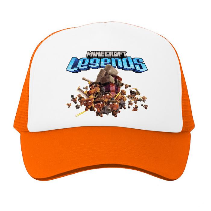 Topi Trucker Minecraft Legends Piglin Pig