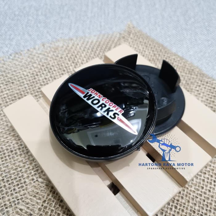 Dop Roda Velg Emblem Mini Cooper John Cooper Works 54mm