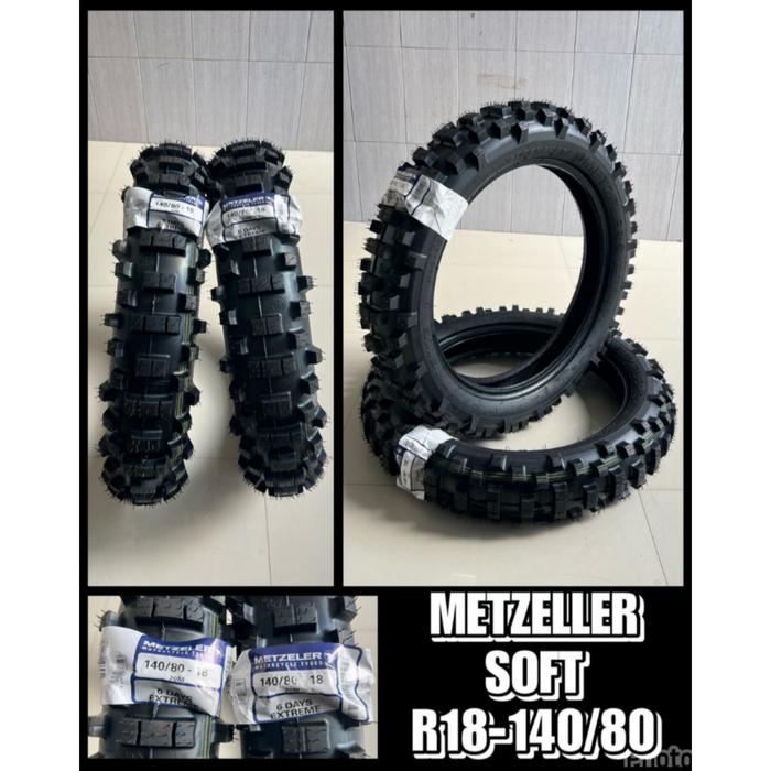BAN METZELER 6 DAYS EXTREME SOFT REAR 140/80-18