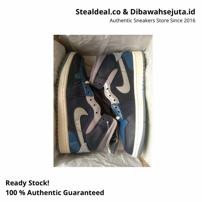AIR JORDAN 1 MID CRAFT OBSIDIAN BLUE
