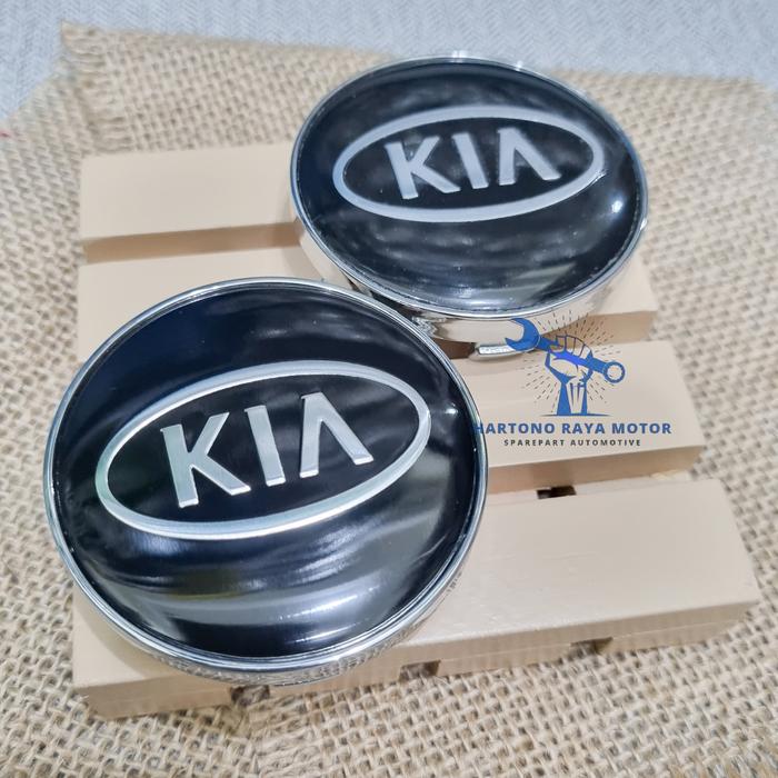 Dop Roda Velg KIA Picanto Rio Carens Emblem KIA 60mm