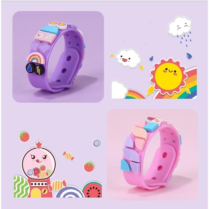 Mainan Gelang Anak DIY Balok Dots Bracelet Gelang lego
