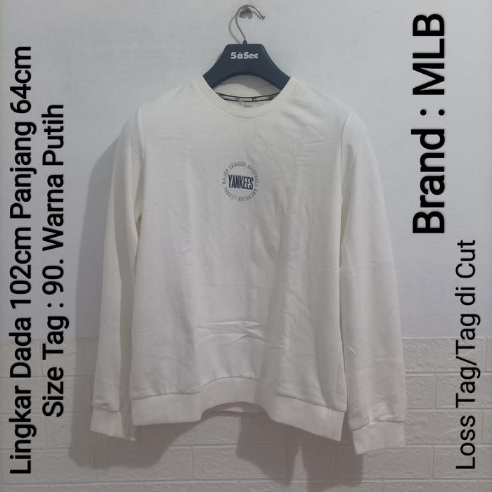 CREWNECK/HOODIE/SWEATER PRIA/WANITA BRAND MLB PRELOVED BALL.