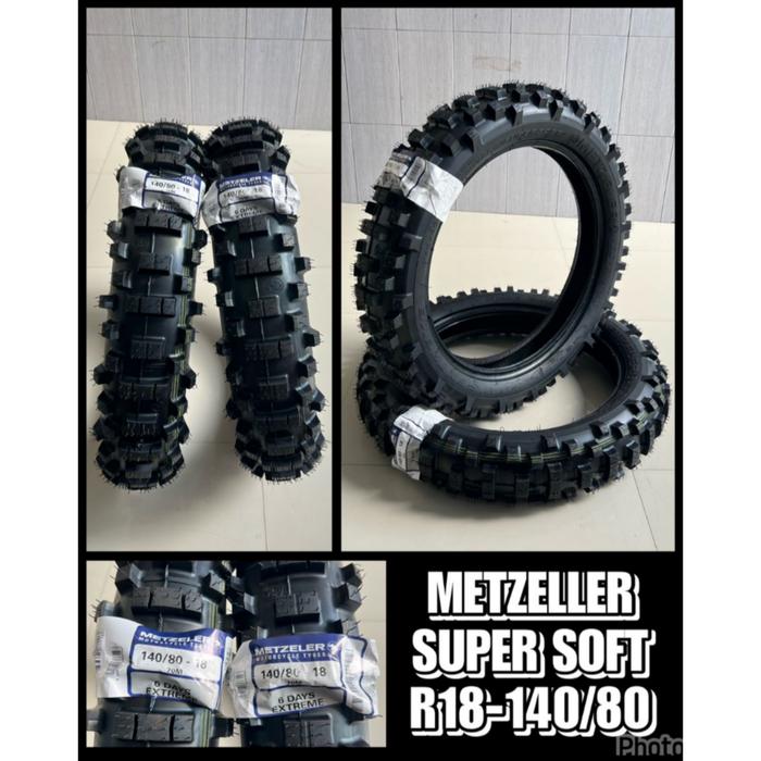 BAN METZELER 6 DAYS EXTREME SUPER SOFT REAR 140/80-18