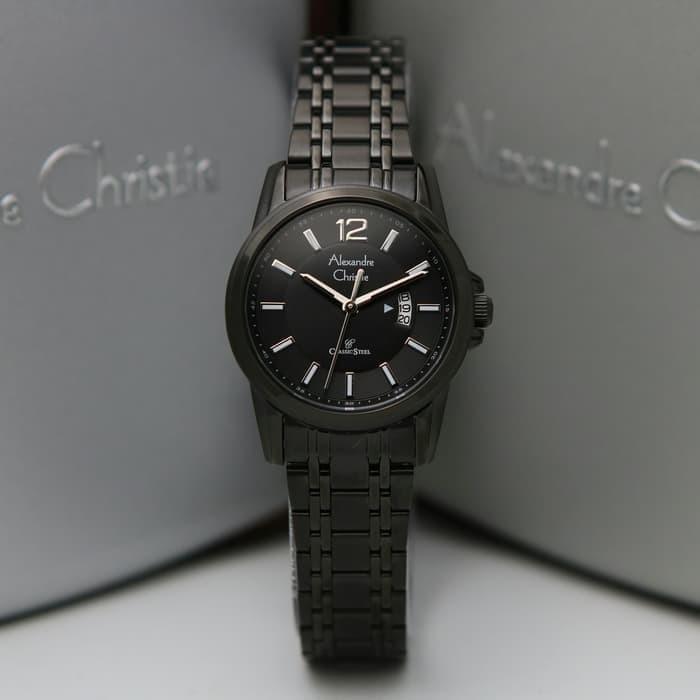 Jam Tangan Wanita AC Alexandre Christie 8325 Original - Full Black
