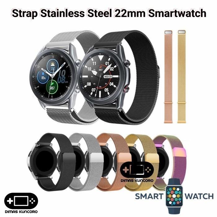 Strap Stainless Steel 22mm Tali DT No.1 DT70 DT78 DT79 DT92 Jam Tangan