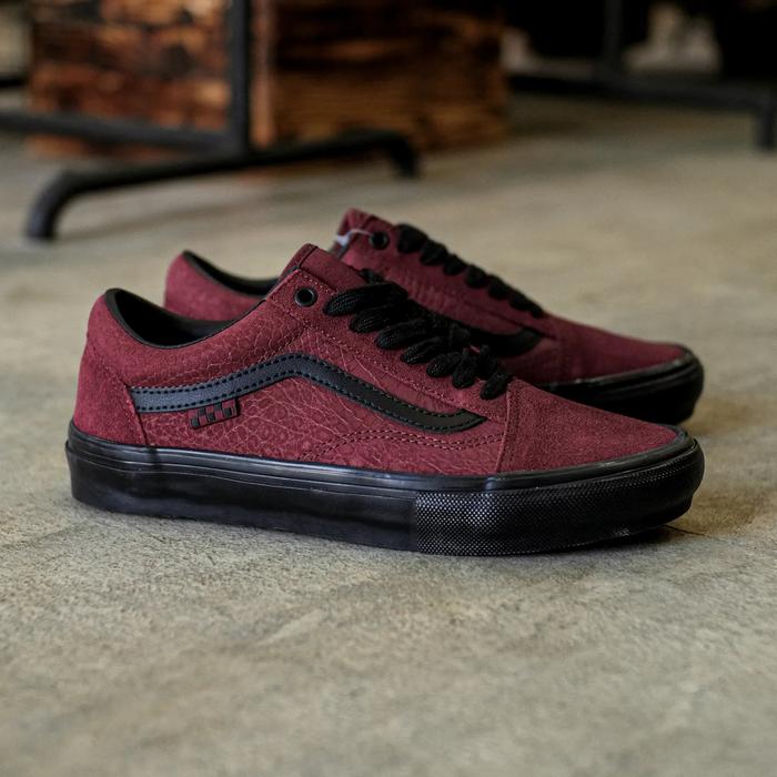 VANS SKATE OLD SKOOL X BREANA GEERING PORT / BLACK