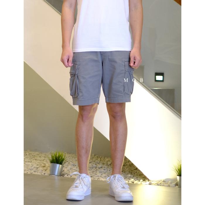 Celana Pendek Cargo Old Navy Straight Grey Original
