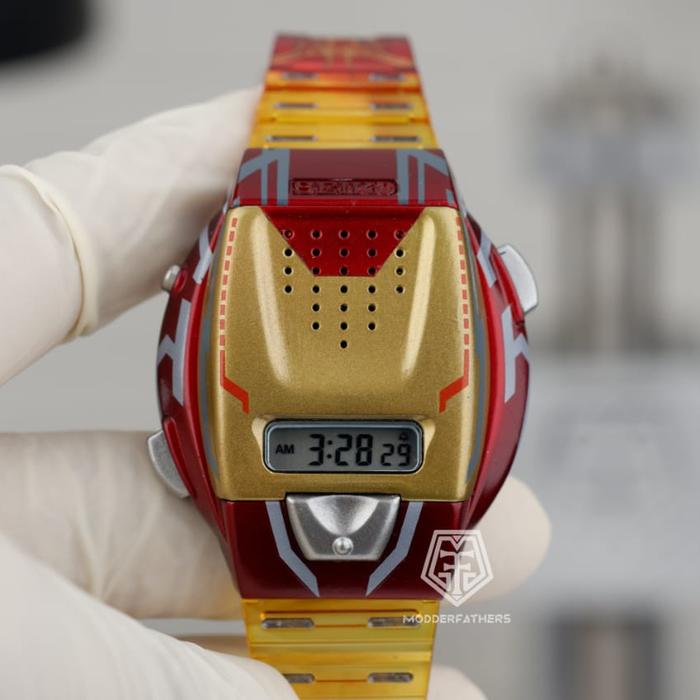 Seiko A860-4001 Customized Iron Man Mark 85