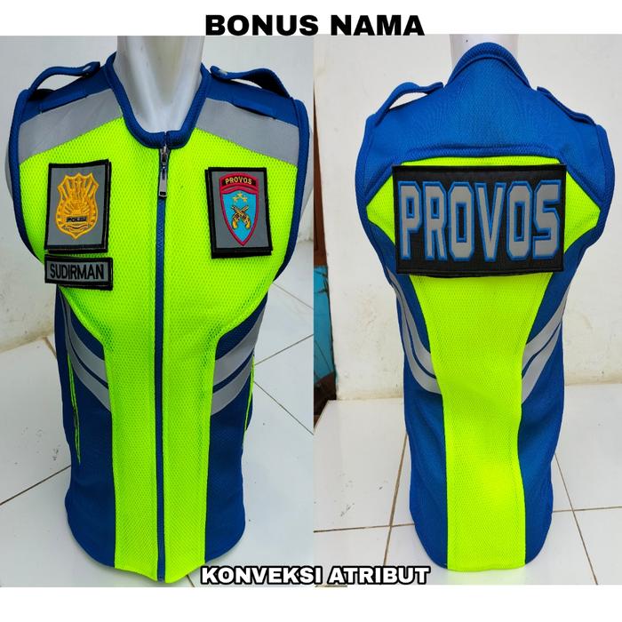 rompi provos polri pria terbaru tebal