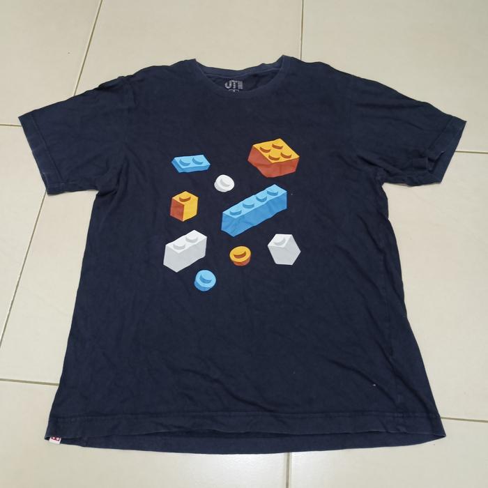 baju kaos UNIQLO X  LEGO  original   size S