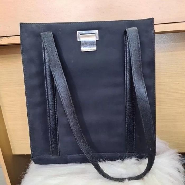 TAS SISLEY WITH LEATHER HANDLE ORI