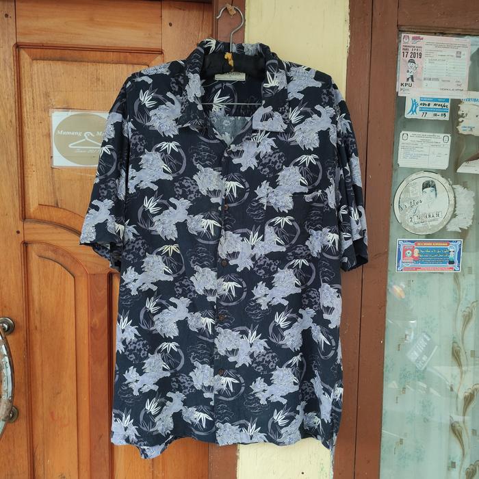 Jual Grangesta Hawaiian Shirt Kirin Full Print Size L fit XL