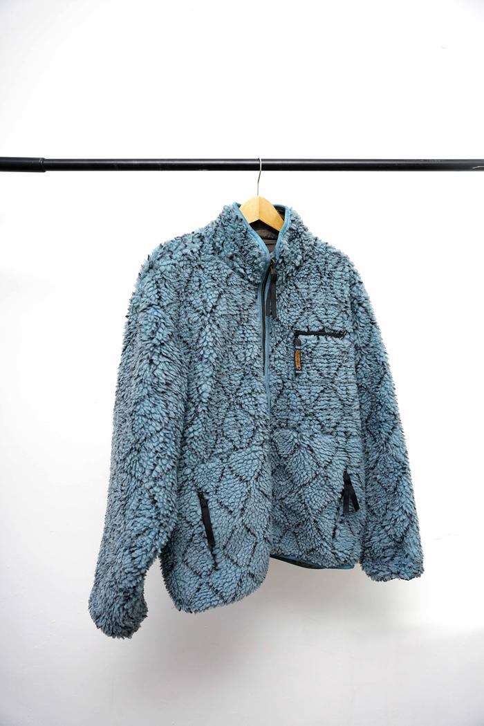 KAPITAL Do-Gi Boa Reversible Printed Fleece and Shell Bomber Jacket
