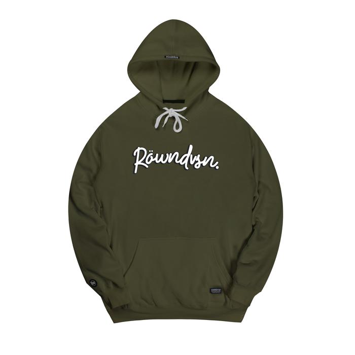 Rowndvsn Hoodie Green - Rown Division Pullover Hoodie Trippers Green