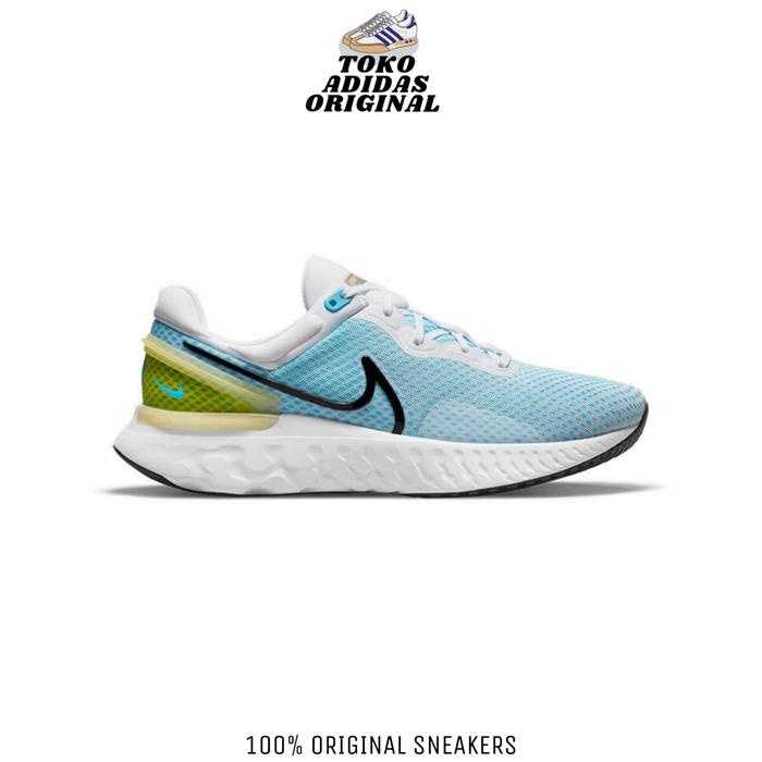 SEPATU RUNNING PRIA NIKE REACT MILER 3 DD0490-100 ORIGINAL BNIB RESMI