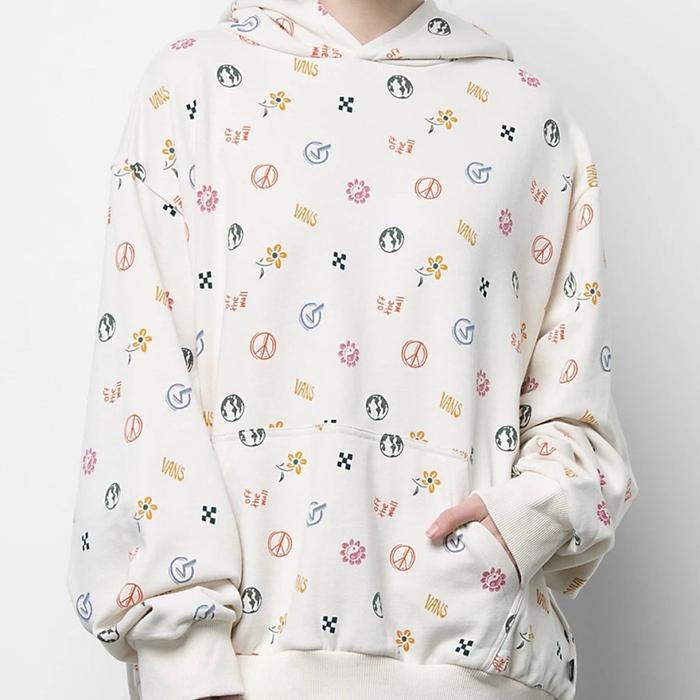 VANS IN OUR HANDS HOODIE MARSHMALLOW HOODIE ORIGINAL