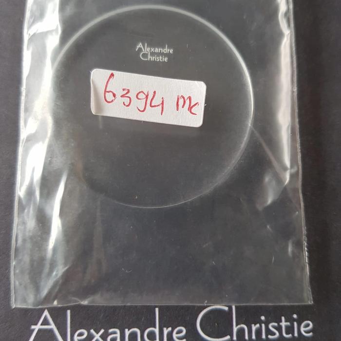 kaca jam tangan pria Alexandre Christie 6394 m original