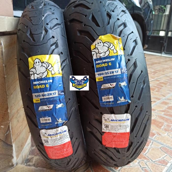 Ban michelin road 6 120/60-17 180/55-17