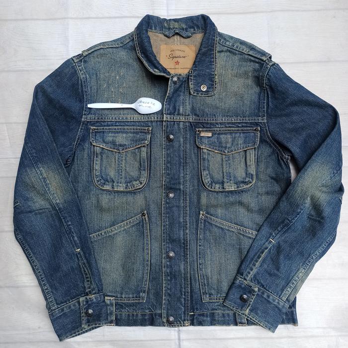 LEVIS levi strauss  SIGNATURE denim jacket RARE ITEM