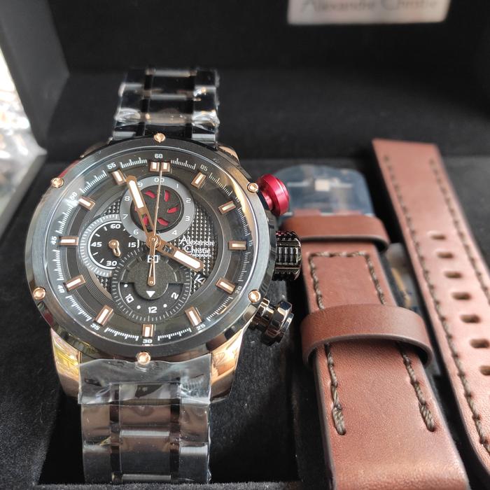 Jam PRIA ORIGINAL Alexandre Christie Ac 6239 MC Stainless