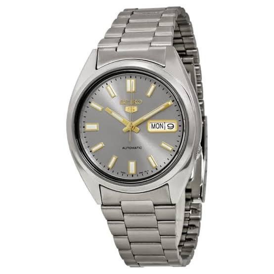 Seiko 5 Automatic Elegant Steel Transparent BackCase SNXS75 SNXS75K1