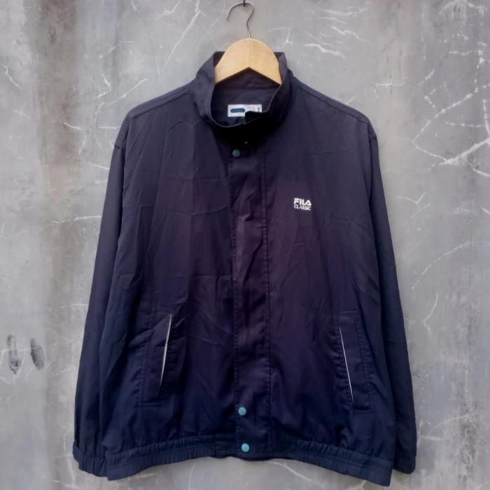 jaket fila classic casual work jacket second