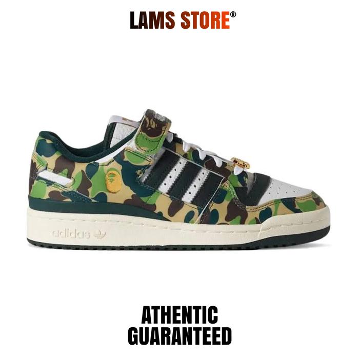 ADIDAS FORUM 84 x BAPE LOW green