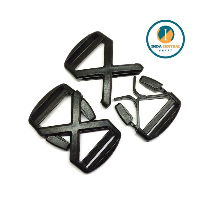 GESPER KUNCI SODOK TAS LEBAR 3.8 CM BUCKLE PLASTIK ACETAL DX38AC