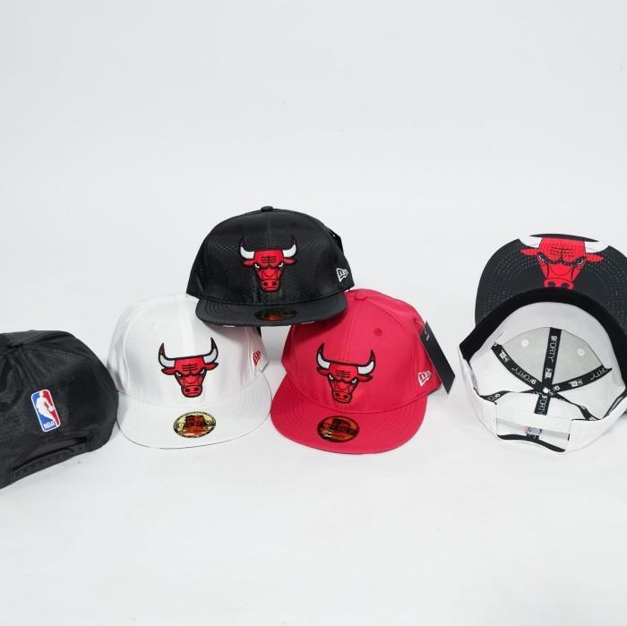 TOPI SNAPBACK CHICAGO BULLS LOGO BANTENG - TOPI HIP HOP IMPORT SPORT
