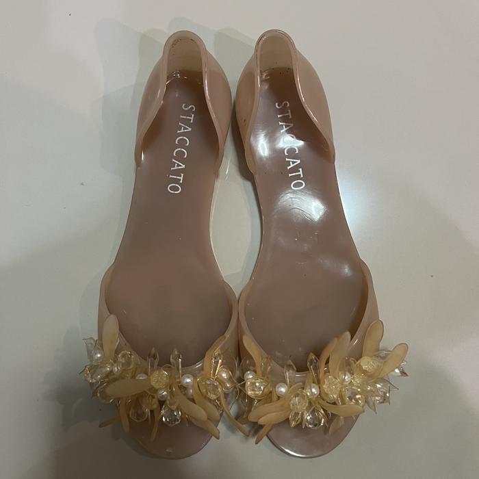 staccato jelly flat shoes