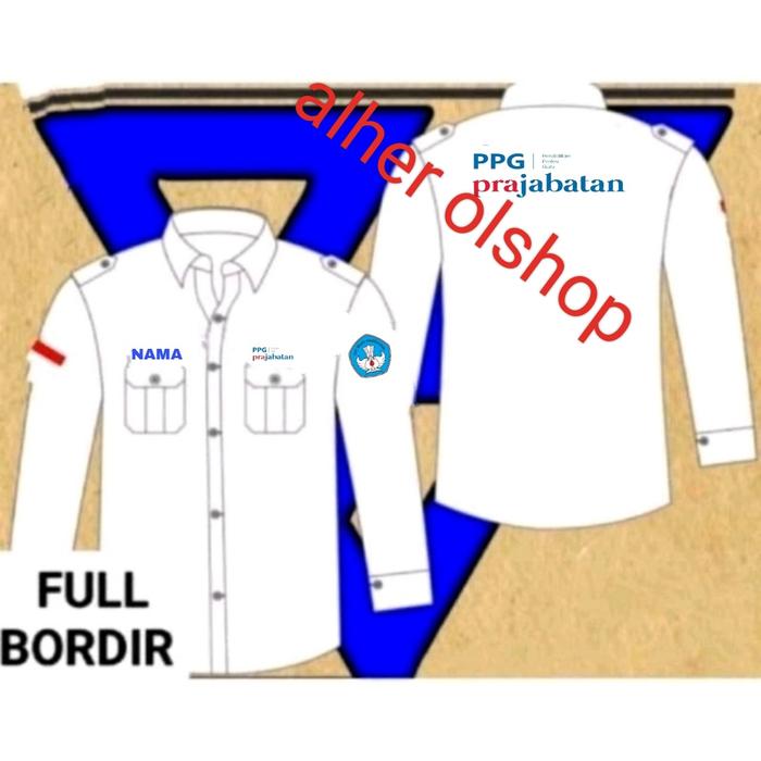 kemeja PPG PRAJABATAN baju PPG PRAJABATAN Pdh PPG PRAJABATAN