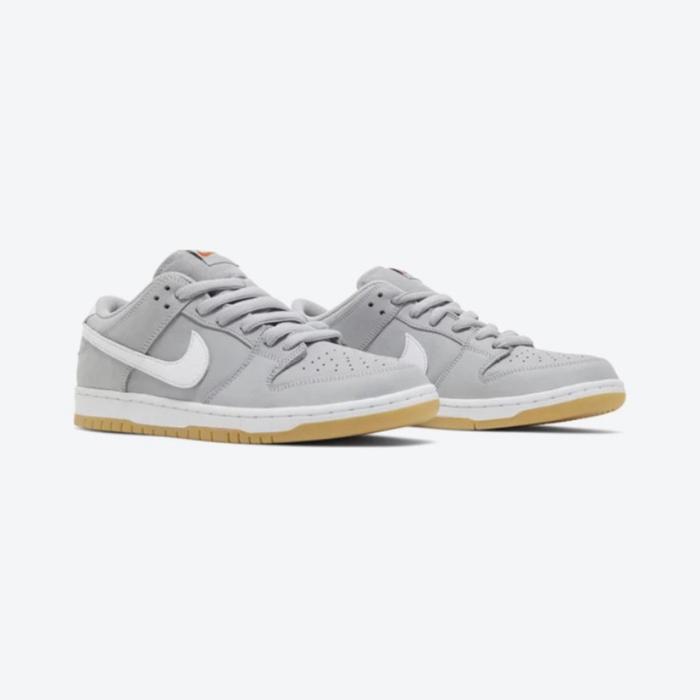 Nike SB Dunk Low Pro Wolf Grey Gum (100% Authentic)