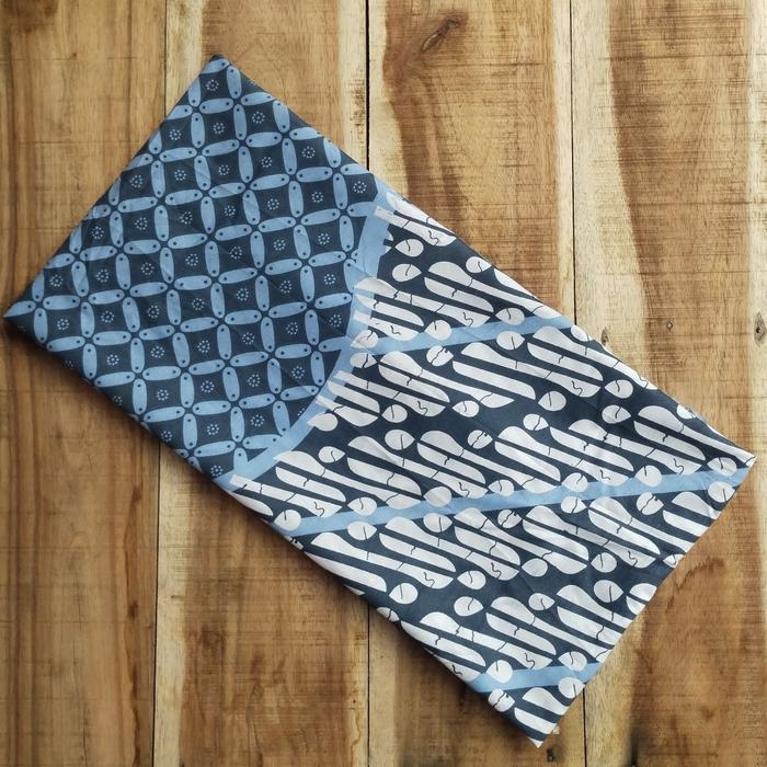 Kain Batik TR Seno Kawung ( Biru )