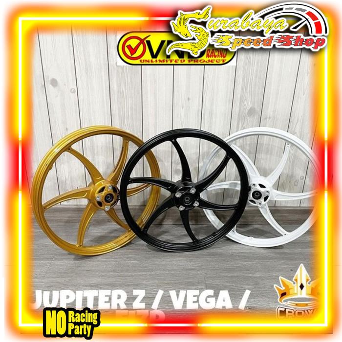 VND Velg Depan Tipe Six Star 6 Palang Uk. 140 Ring 17 Mio Jupiter Z