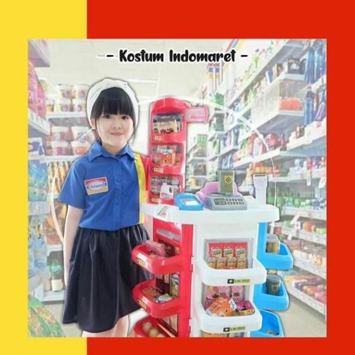 . KOSTUM INDOMARET | KOSTUM PROFESI ANAK | SERAGAM INDOMARET
