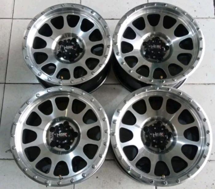 velg bekas hsr model off-road ring 16x8 baut 5x114 rush terios xtrail