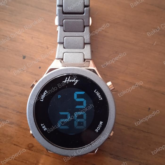Jam Tangan Hody HWN 05 Ori warna Titanium