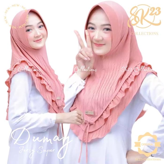 Jilbab Instan Dumay ORI SK23 Collection