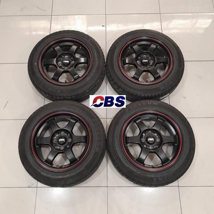 VELG MOBIL SECOND HSR TOKYO RING 15 LEBAR 6,5 PCD 8X100/114,3 + BAN